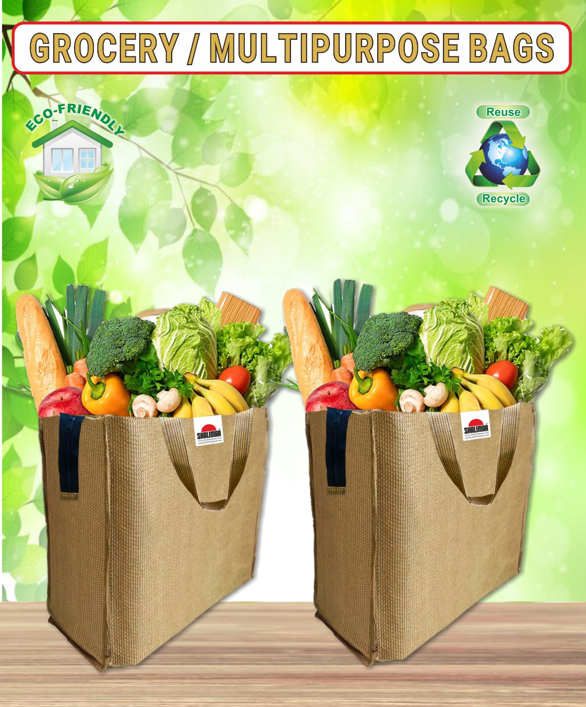 Shalimar Group - Shalimar Grow Bags (UV Stabilized) @shalimargroup_ Size  (20 Cm X 20 Cm X 35 Cm) (Set Of 10 Bags), Comes in a pack of 10 bags. It is  UV