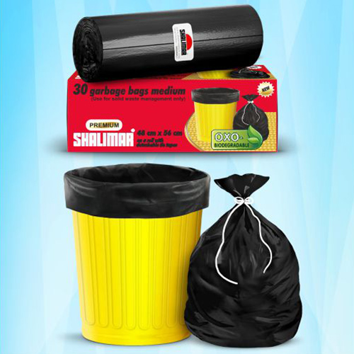 SHALIMAR Premium (Black) 48 cm x 56 cm ( 4 Rolls ) 120 Bags Medium 35 L  Garbage Bag Pack Of 120 Price in India - Buy SHALIMAR Premium (Black) 48 cm  x 56 cm ( 4 Rolls ) 120 Bags Medium 35 L Garbage Bag Pack Of 120 online at  Flipkart.com